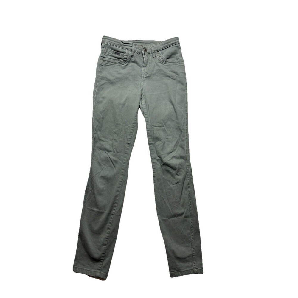 Kuhl Kontour Skinny Pants Women Size 6 Gray Blue Outdoors Hiking Cotton 6373
